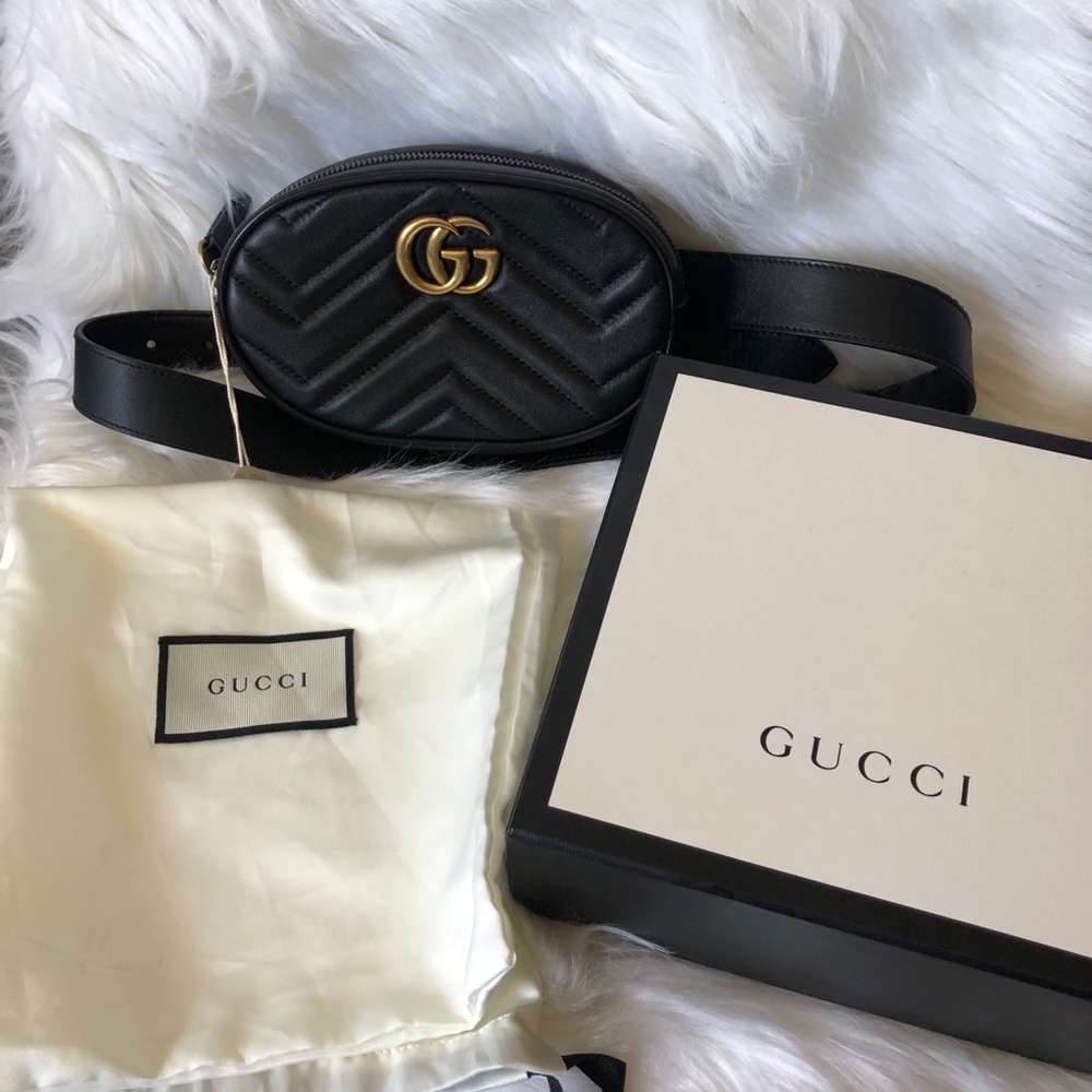 Gucci Marmont GG belt bag
